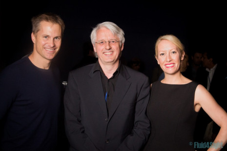 Kevin & Julia Hartz, founders of Eventbrite, with Mike Southon